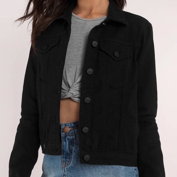 Stone Row Vol Stone Black Denim Jacket - Picture 9 of 10